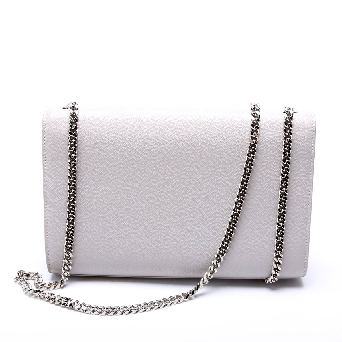 Kate Satchel Grain De Poudre Medium  Grey