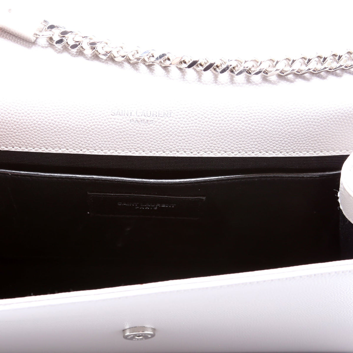 Kate Satchel Grain De Poudre Medium  Grey