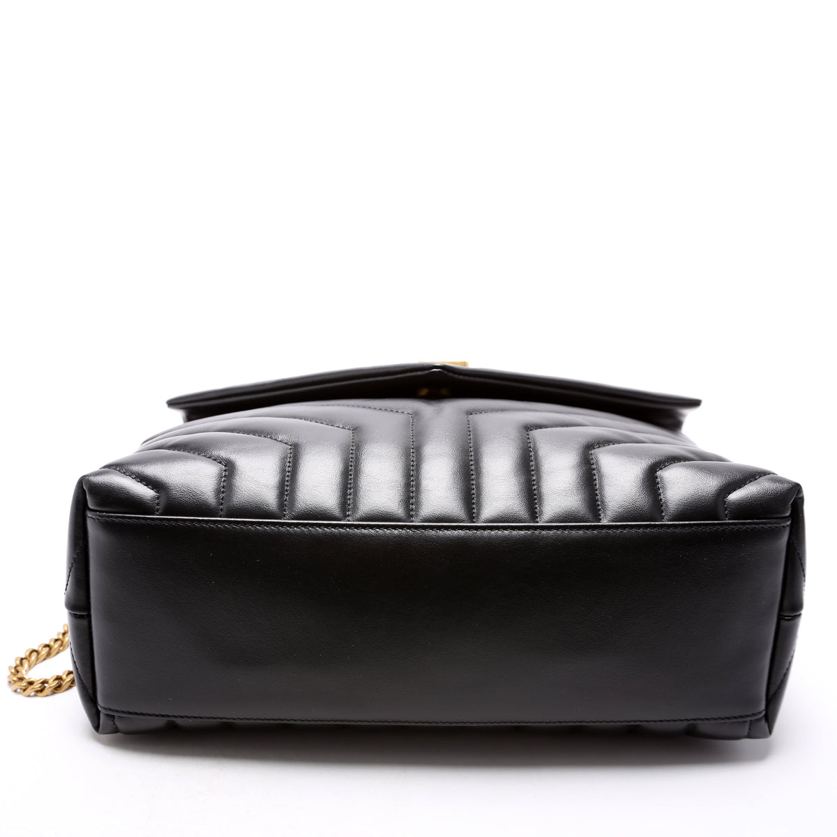 Loulou Medium Quilted Black
