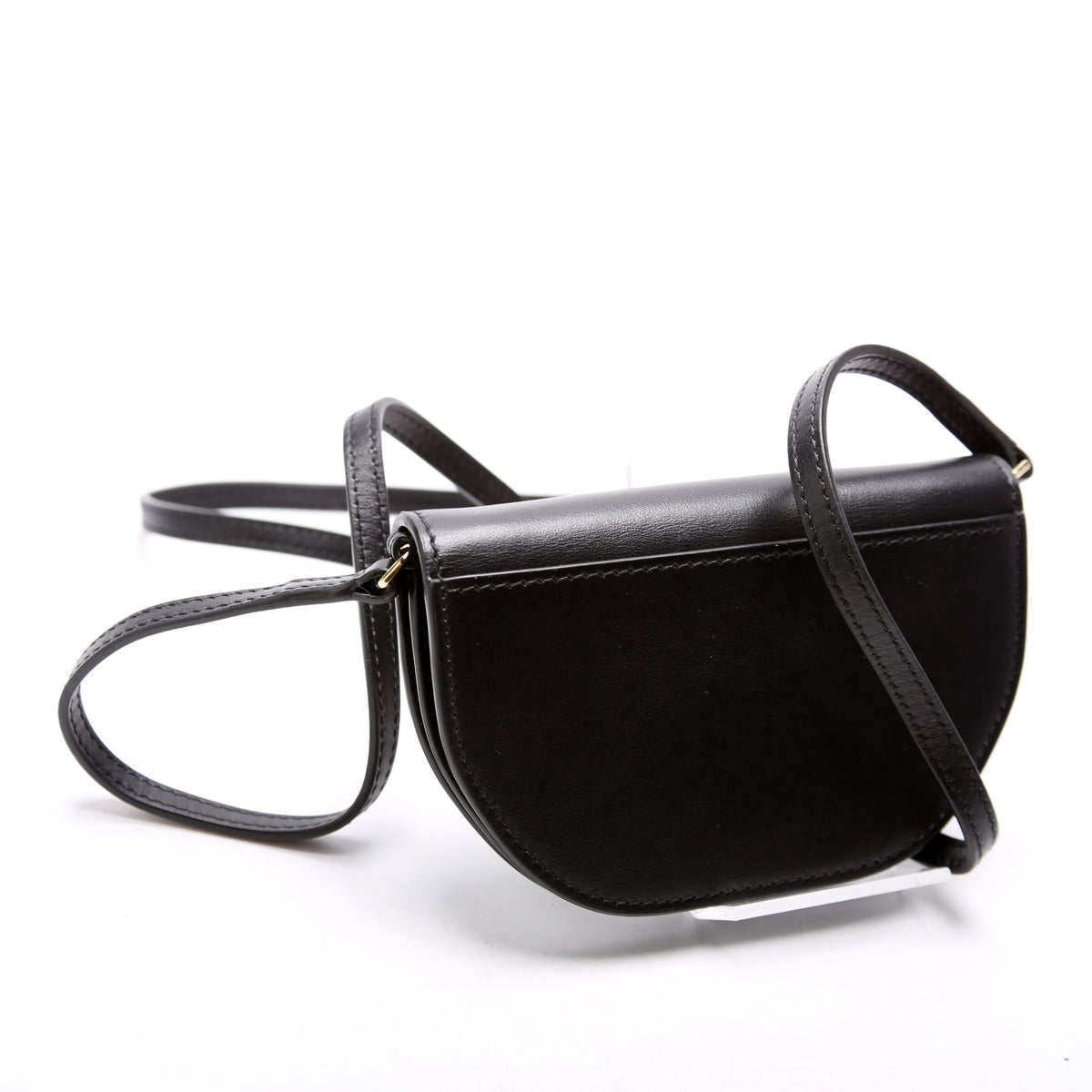Birch Check Kelbrook Strap Coin Case Black