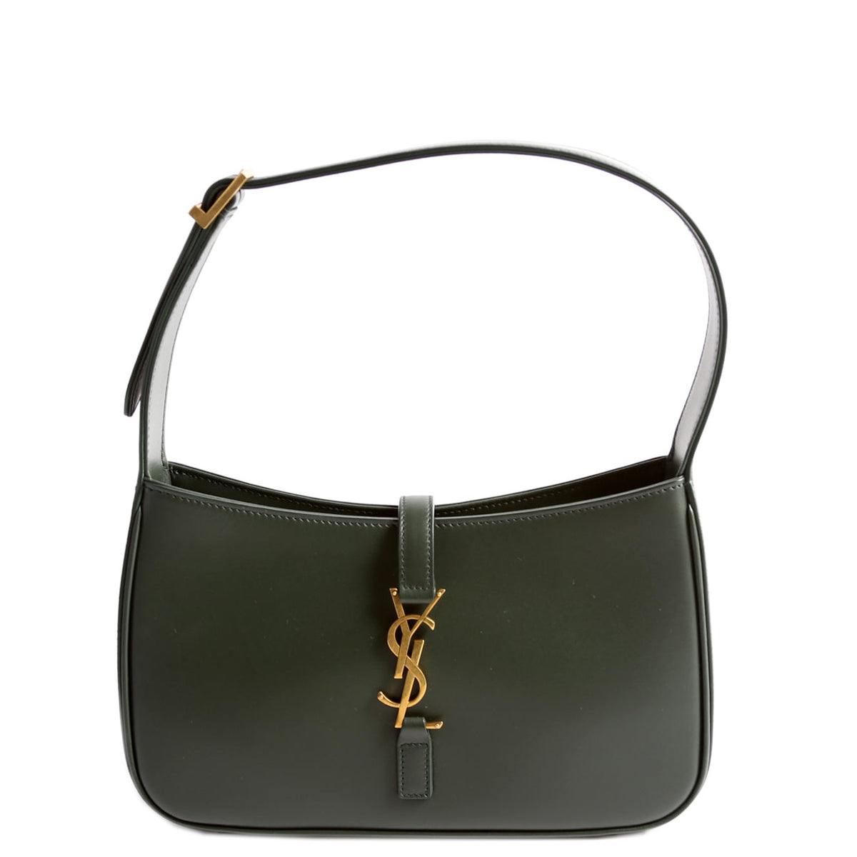 Le A   Leather Hobo Green