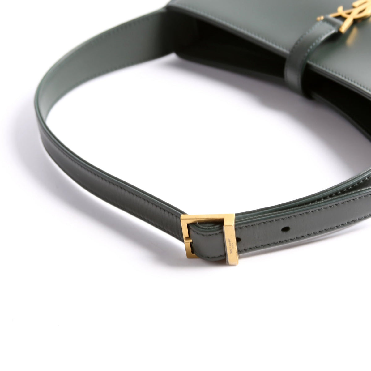 Le A   Leather Hobo Green