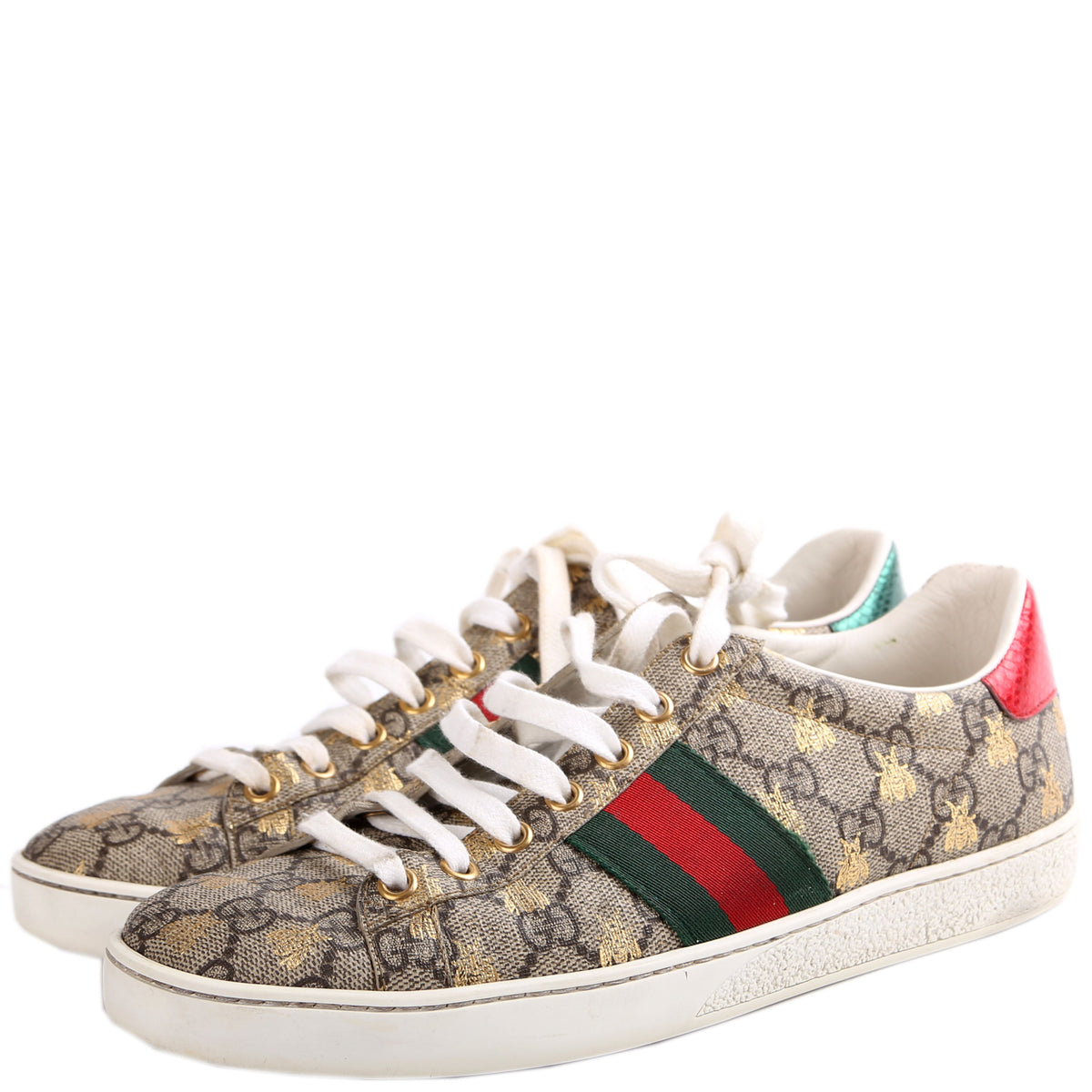 Supreme Ace Web Bee Sneakers Size 37.5
