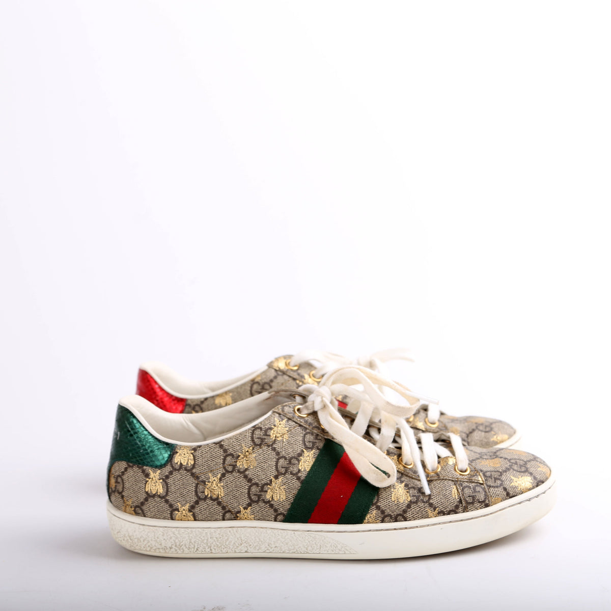 Supreme Ace Web Bee Sneakers Size 37.5