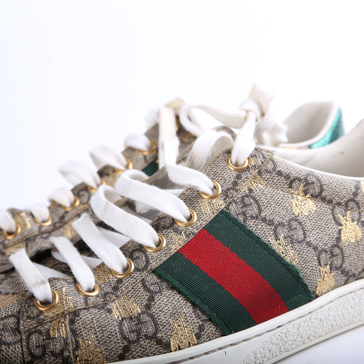 Supreme Ace Web Bee Sneakers Size 37.5