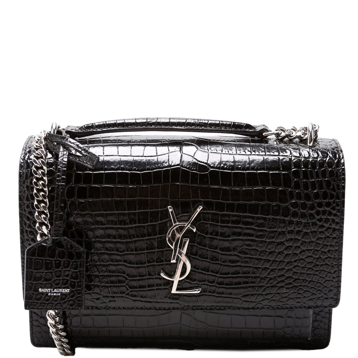 Sunset Medium Crocodile Embossed