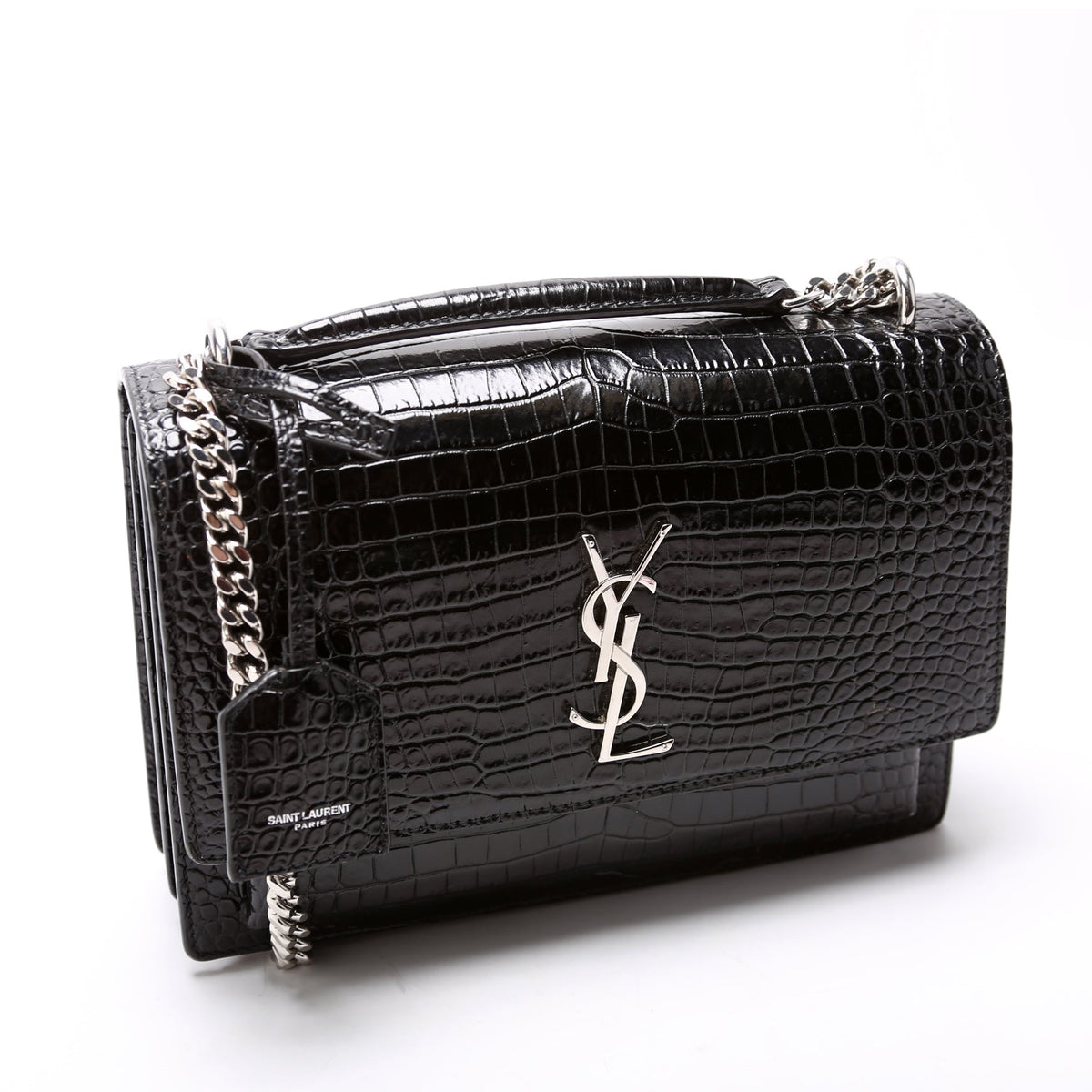 Sunset Medium Crocodile Embossed