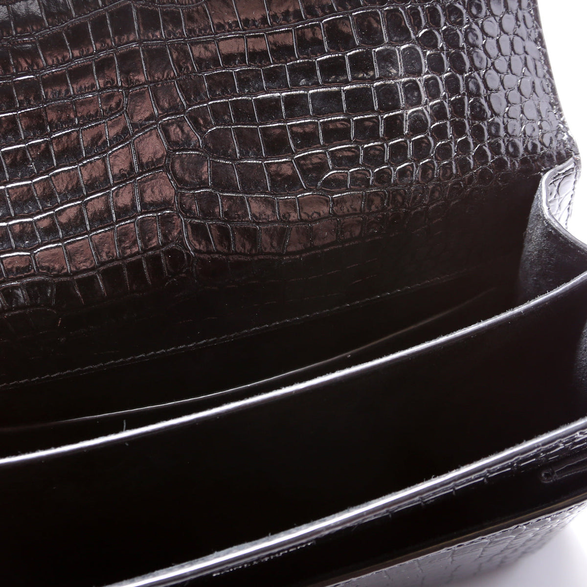 Sunset Medium Crocodile Embossed