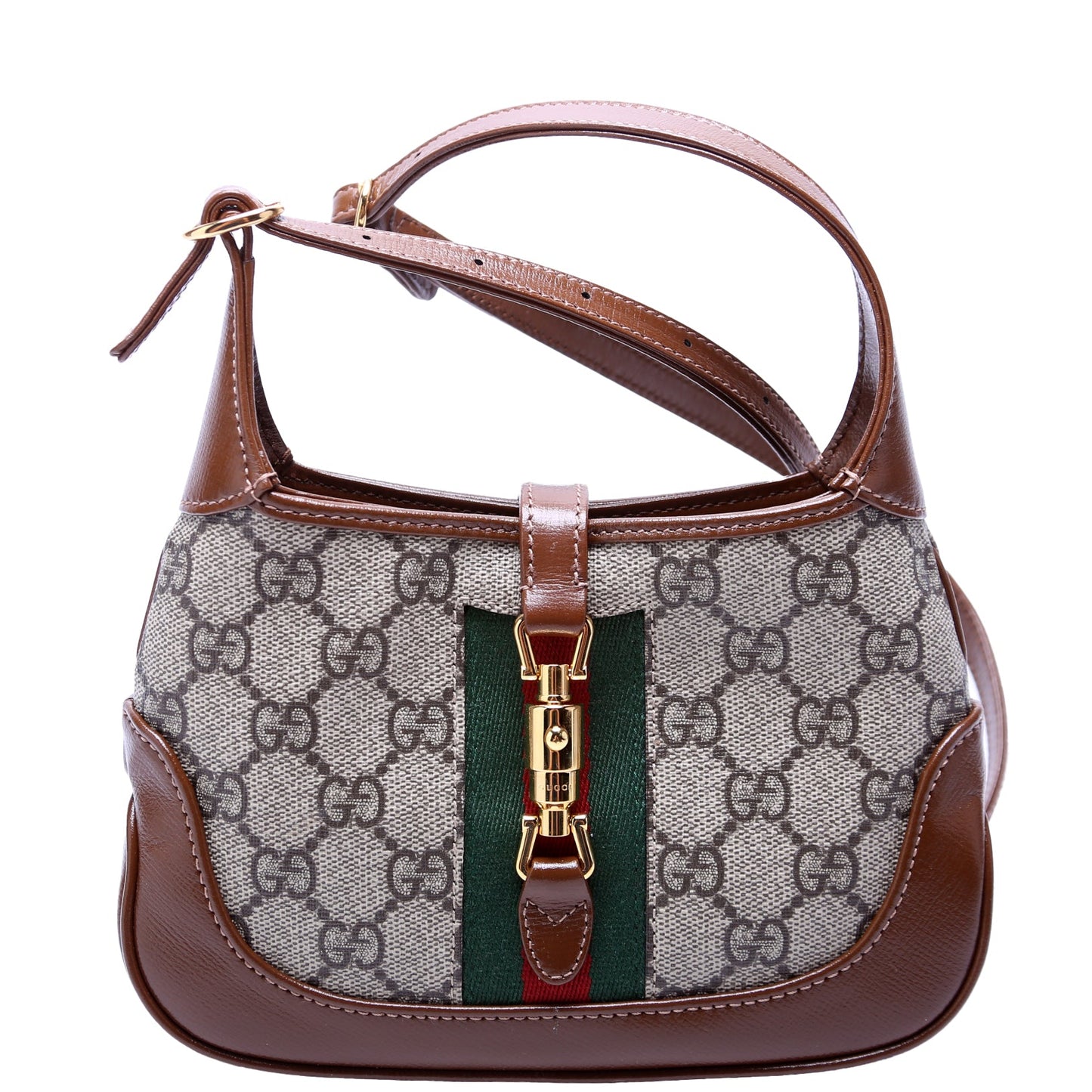 Gucci  Jackie  Mini Hobo Brown