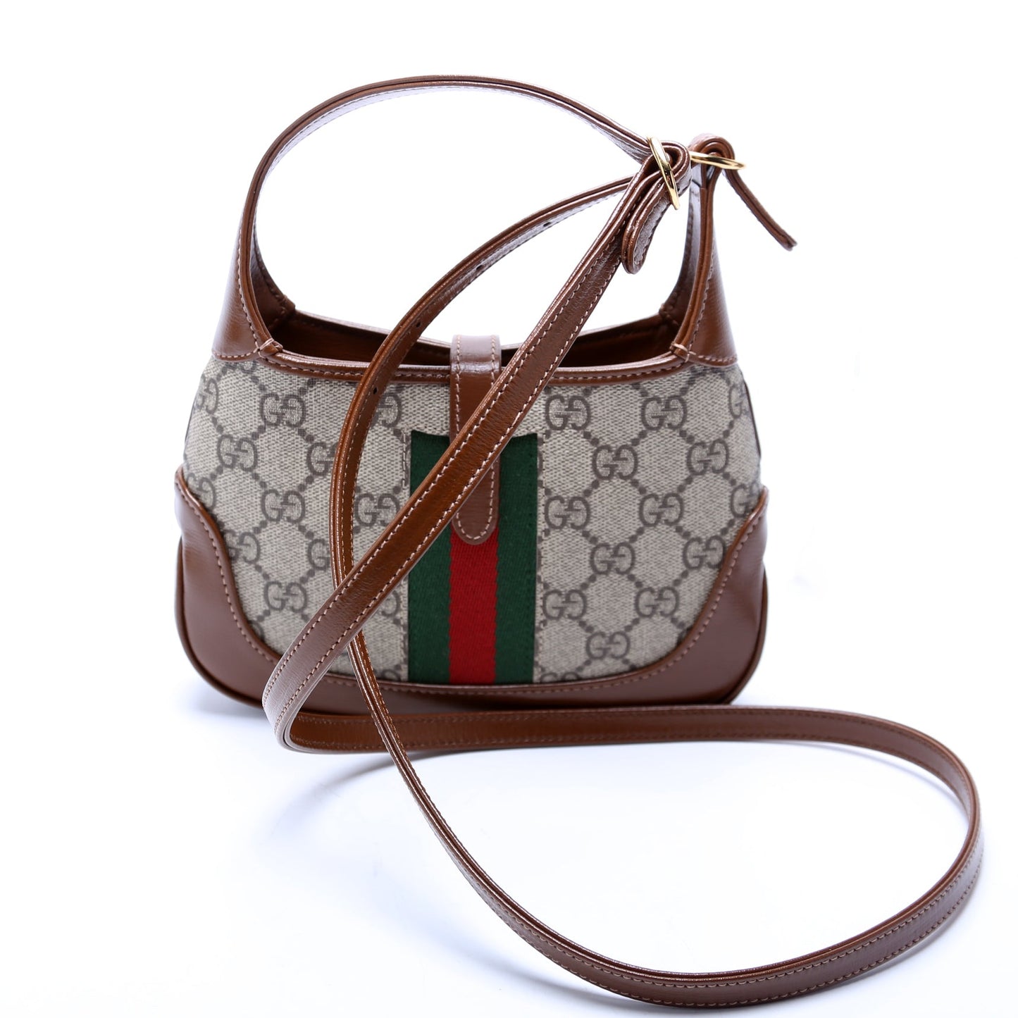Gucci  Jackie  Mini Hobo Brown