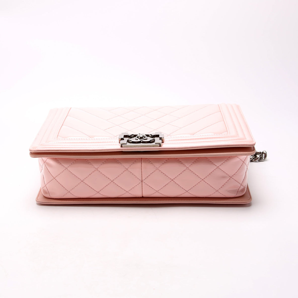 Boy Flap Medium Old Pink Patent