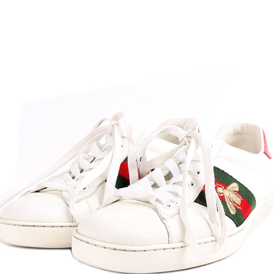 Gucci Bee Ace Web Sneakers Men Size . (.)