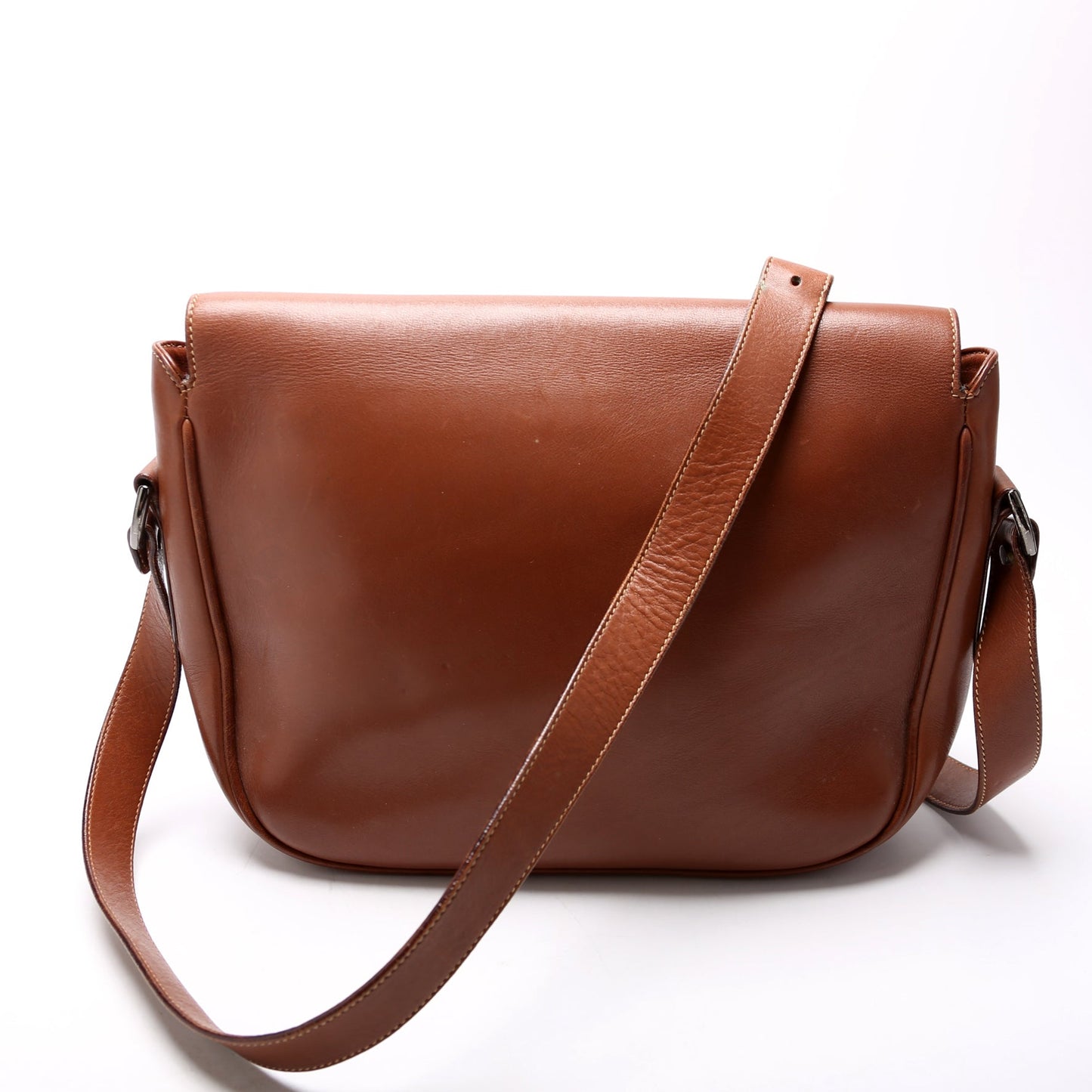 Gucci - Vintage Leather Shoulder Bag Brown
