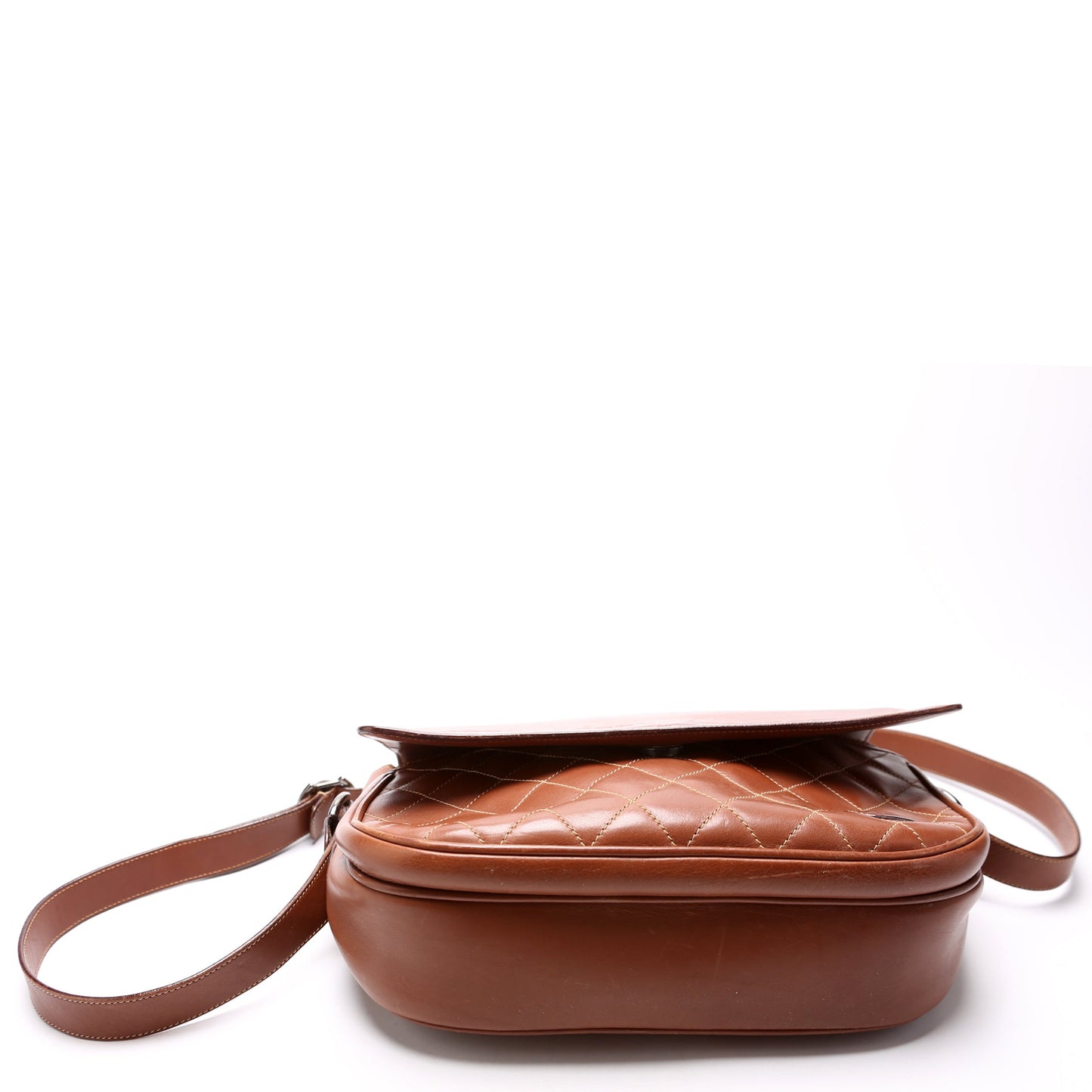 Gucci - Vintage Leather Shoulder Bag Brown