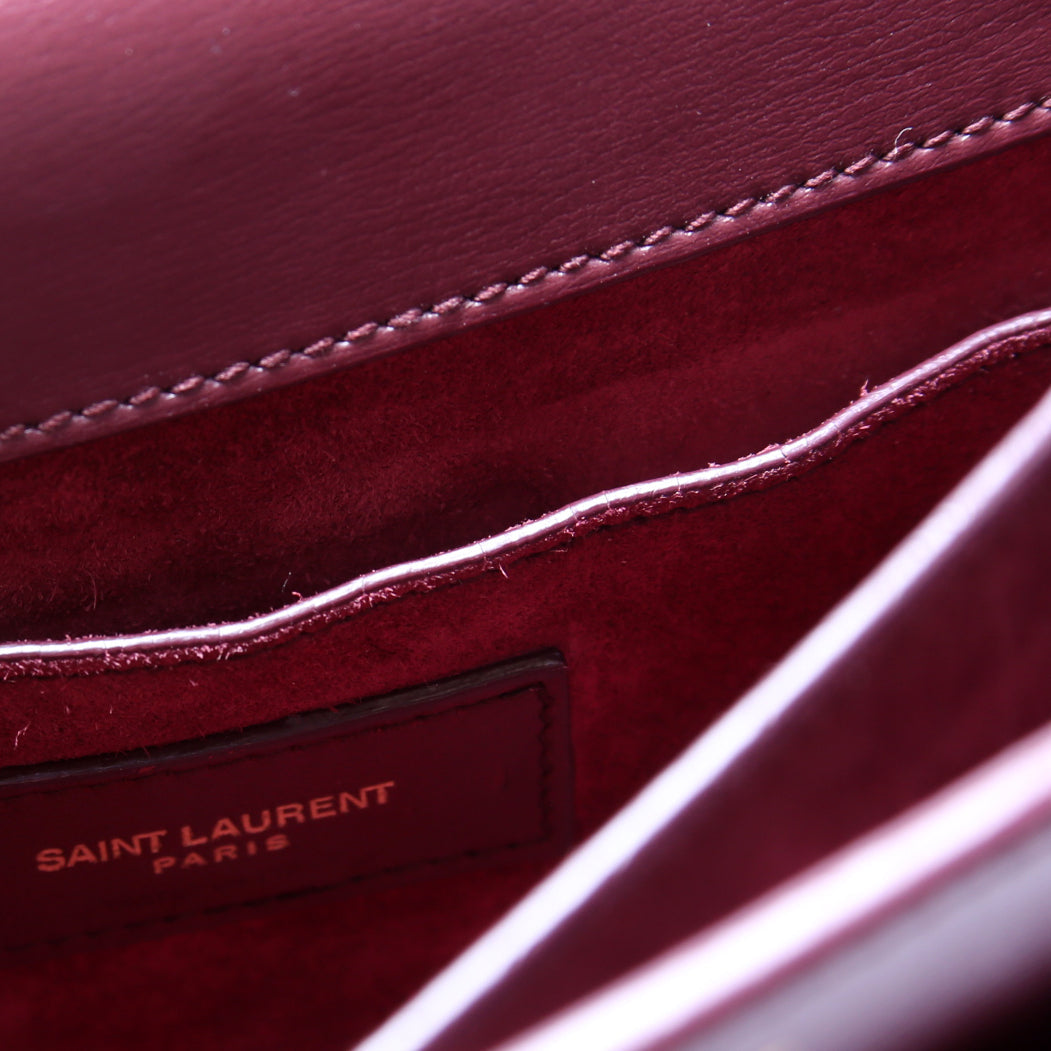 Sunset Medium Smooth Leather 442906 Burgundy