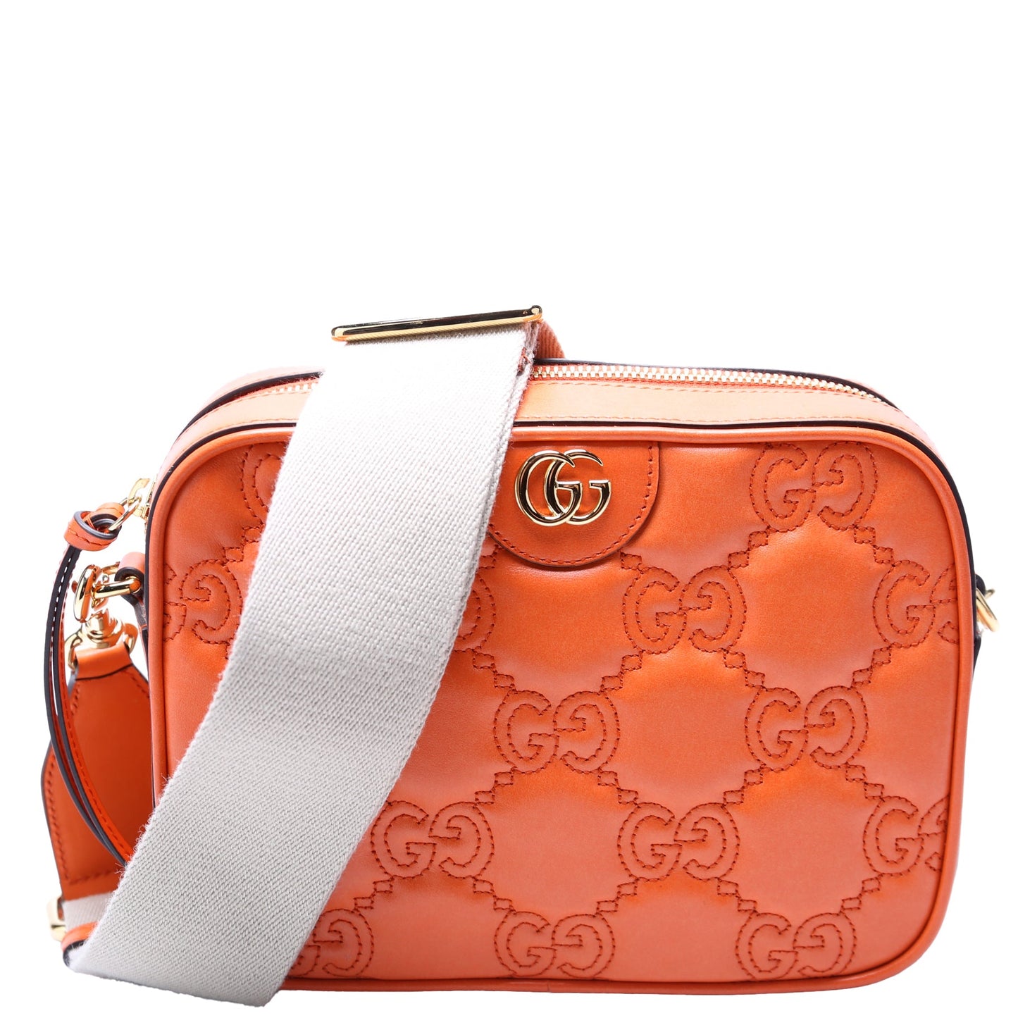 Gucci  GG Matelasse Small Orange