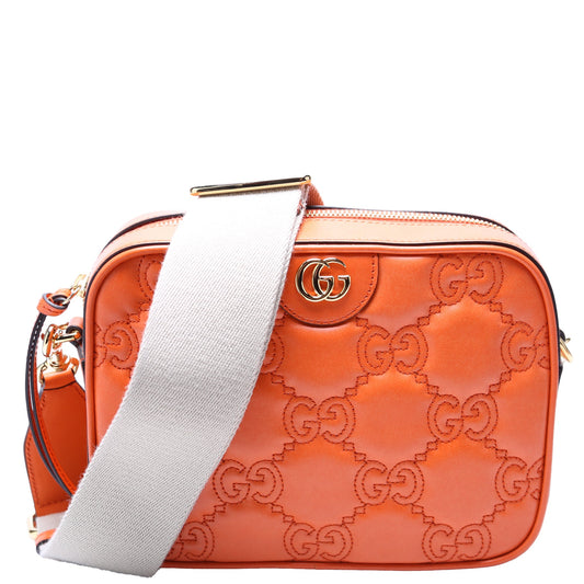 Gucci  GG Matelasse Small Orange