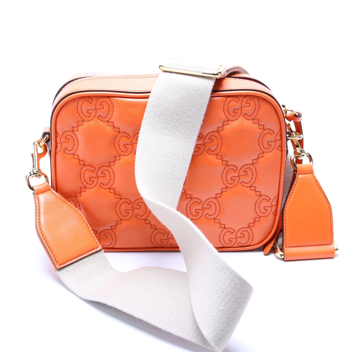 Gucci  GG Matelasse Small Orange