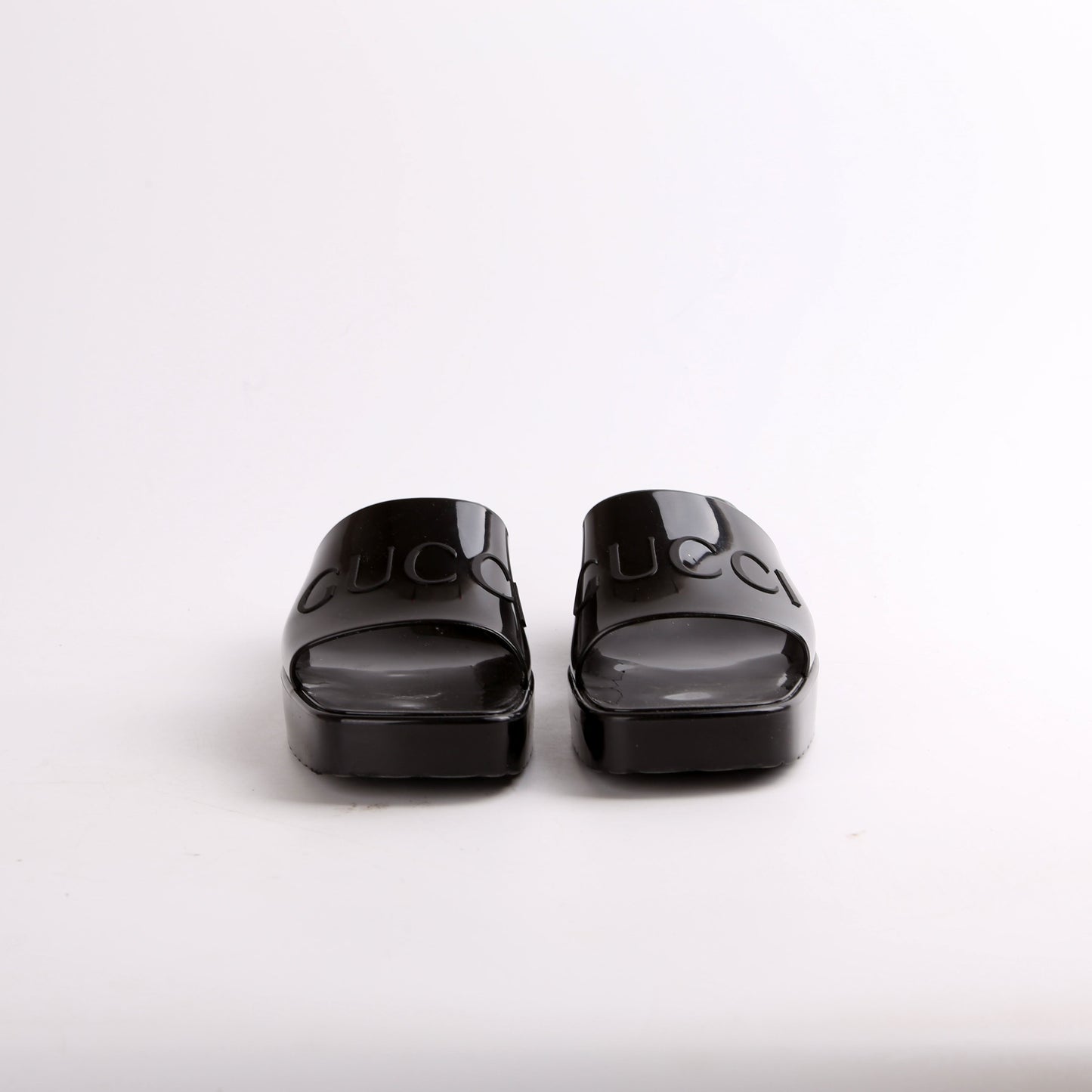 Gucci Rubber Mules Slides Size
