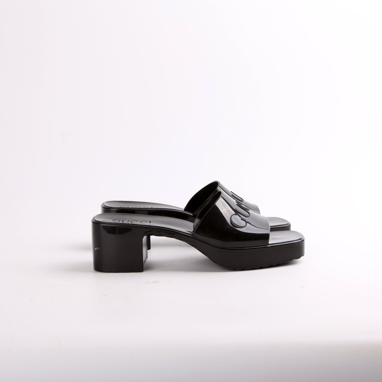 Gucci Rubber Mules Slides Size
