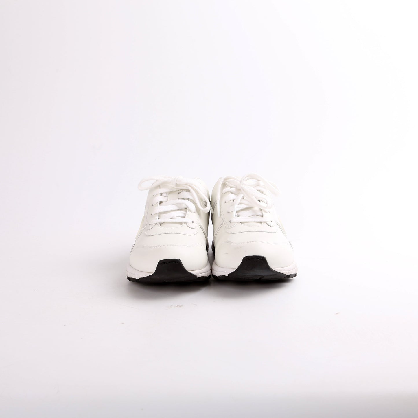 Gucci Microsoft Bianco Leather Sneakers Size