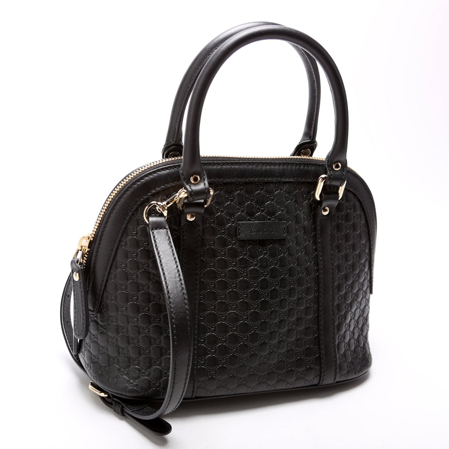 Gucci  Mini Dome Guccissima Black