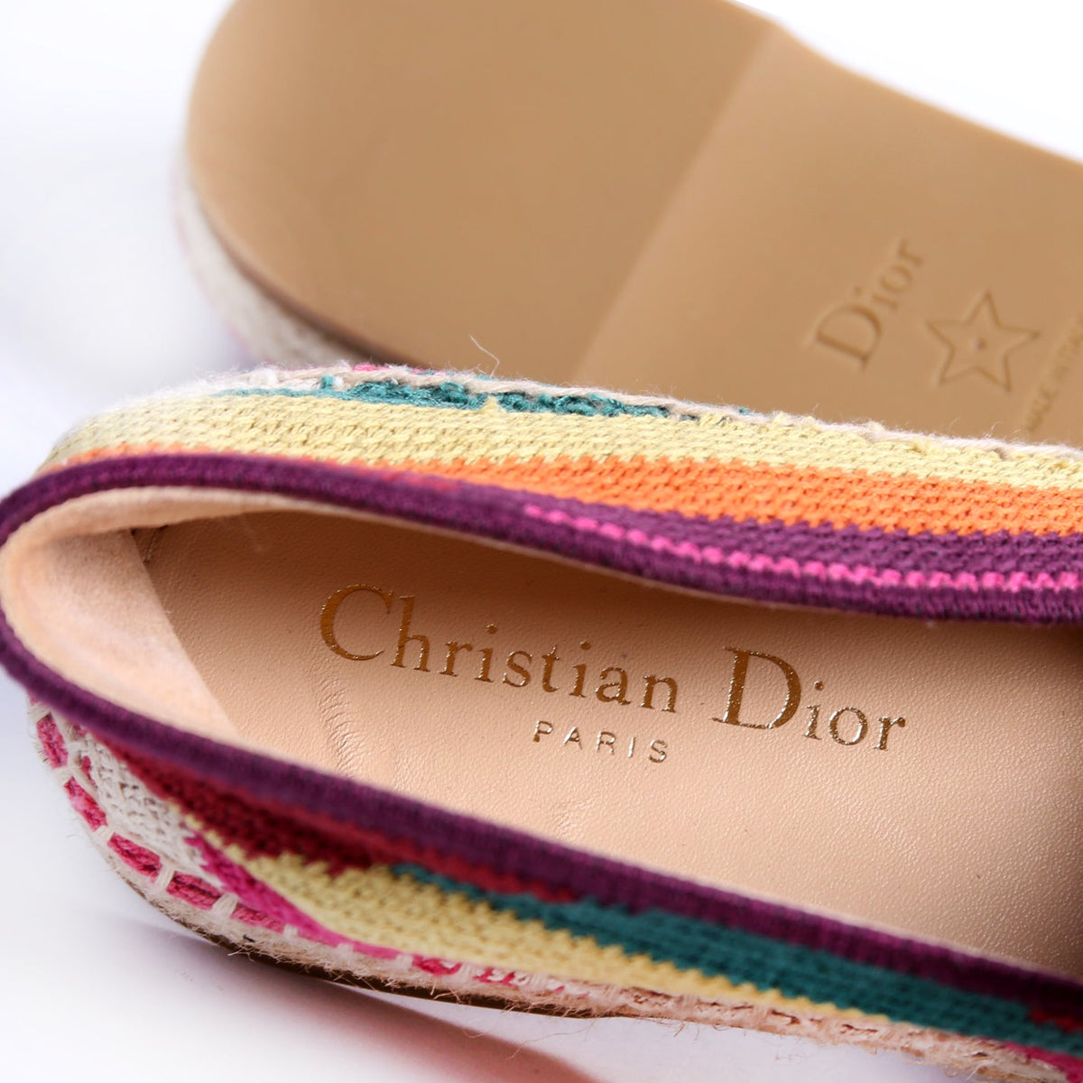 Espadrilles Size 40 Multicolor