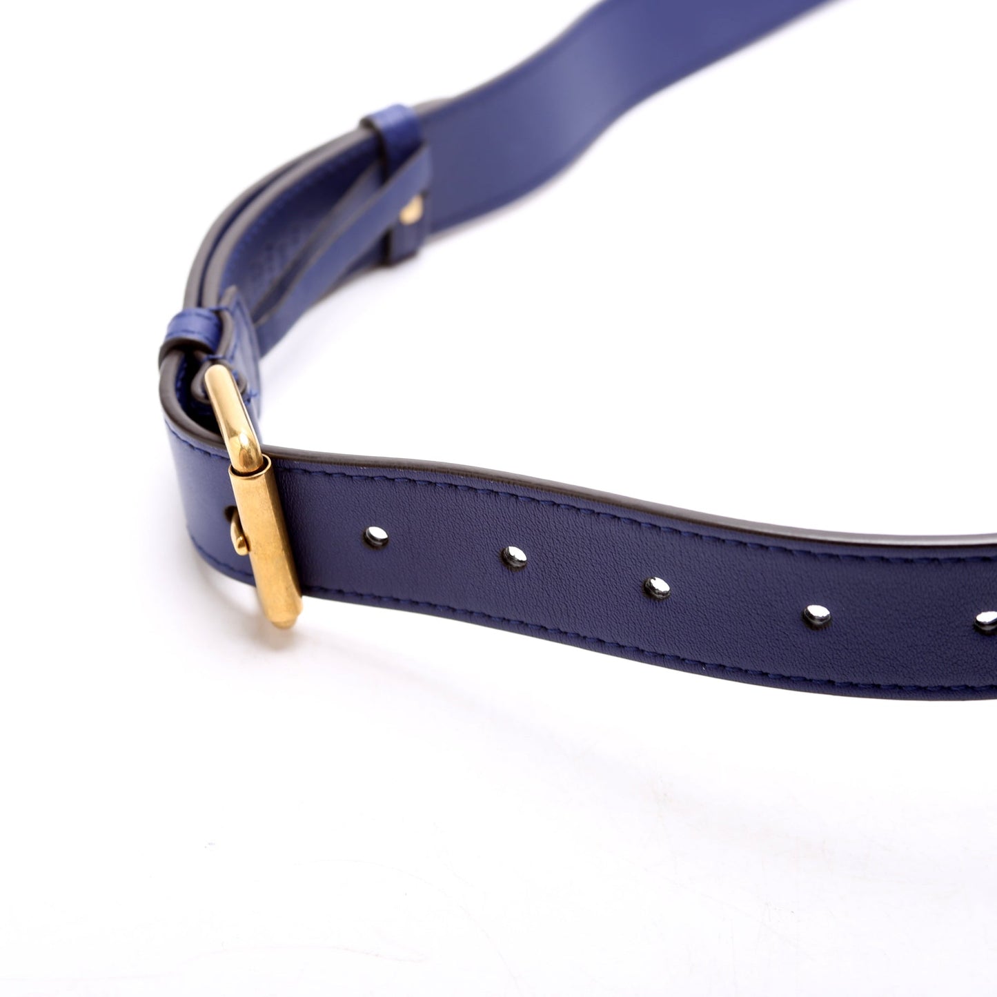 Gucci  Marmont Velvet Belt Bag Blue