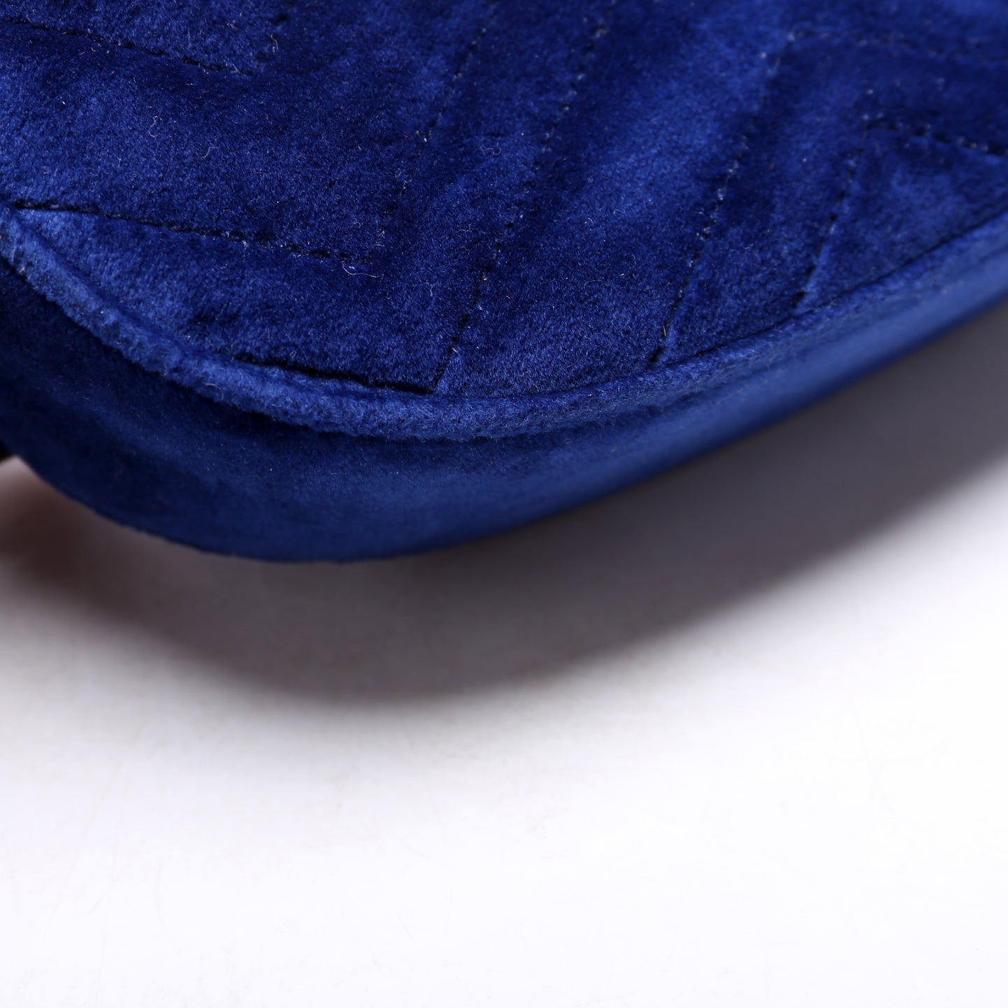 Gucci  Marmont Velvet Belt Bag Blue