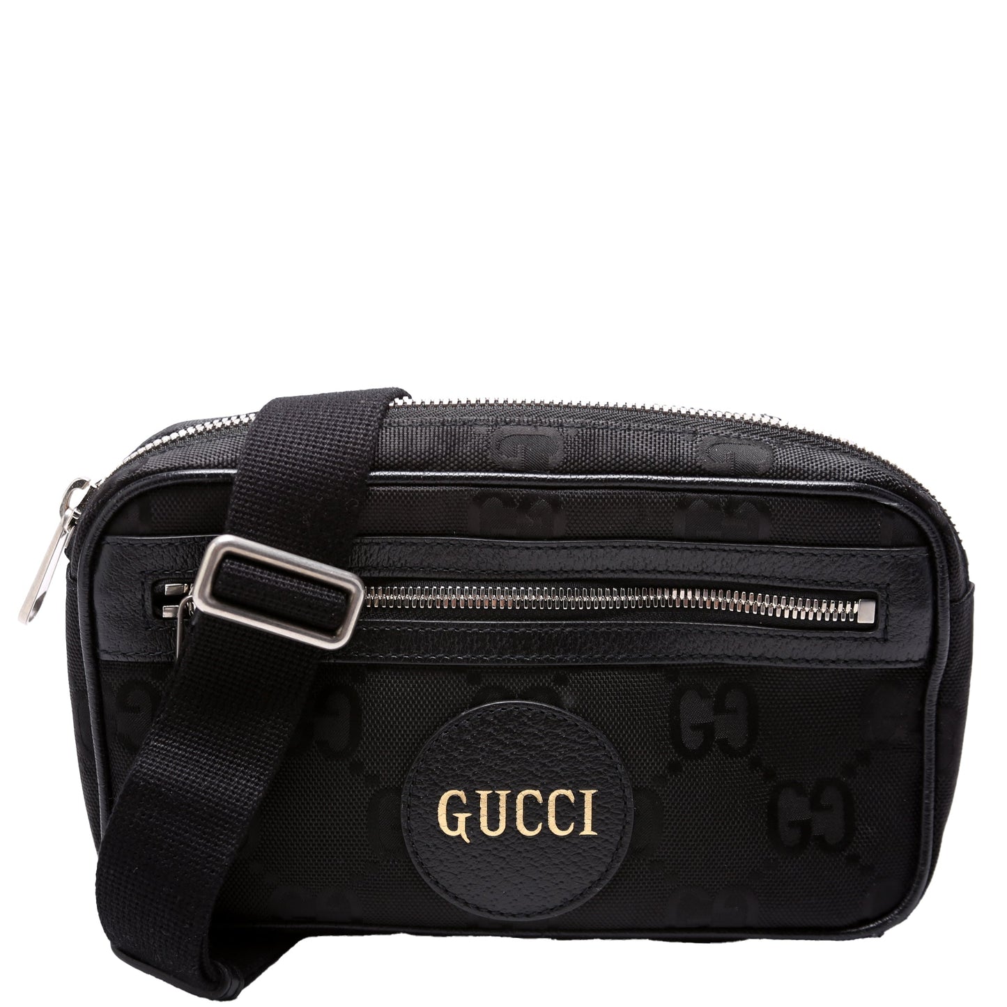 Gucci  Nylon Off the Grid Logo Belt Bag Black