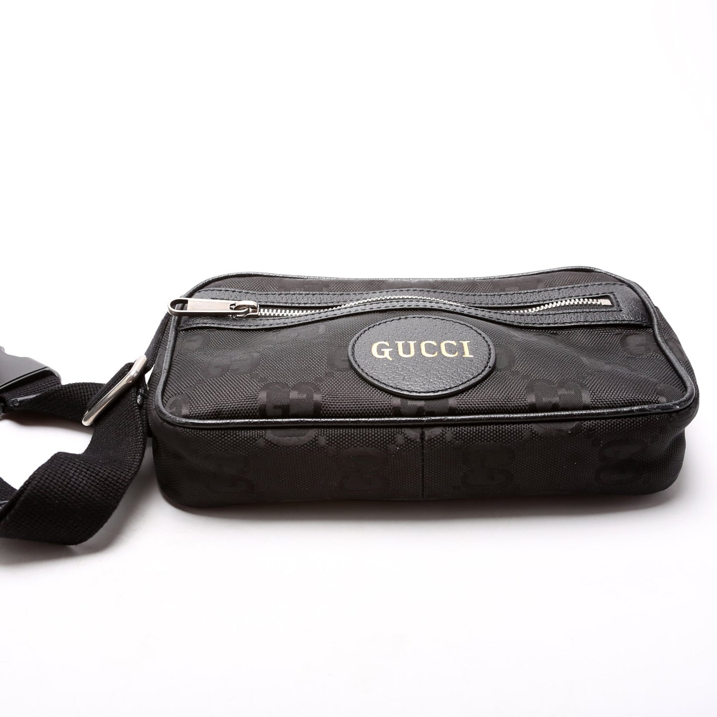 Gucci  Nylon Off the Grid Logo Belt Bag Black
