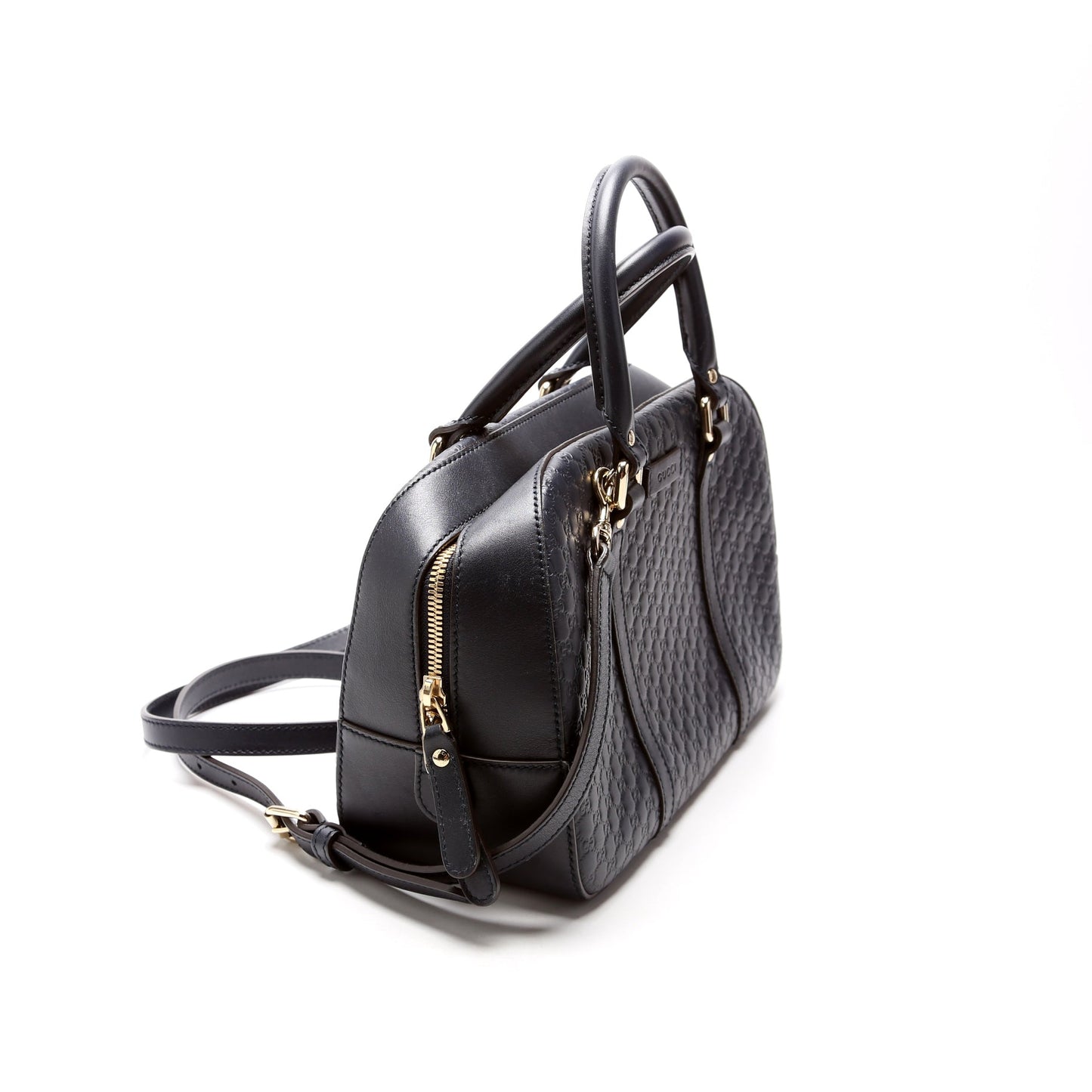 Gucci  Micro Guccissima Small Crossbody Navy