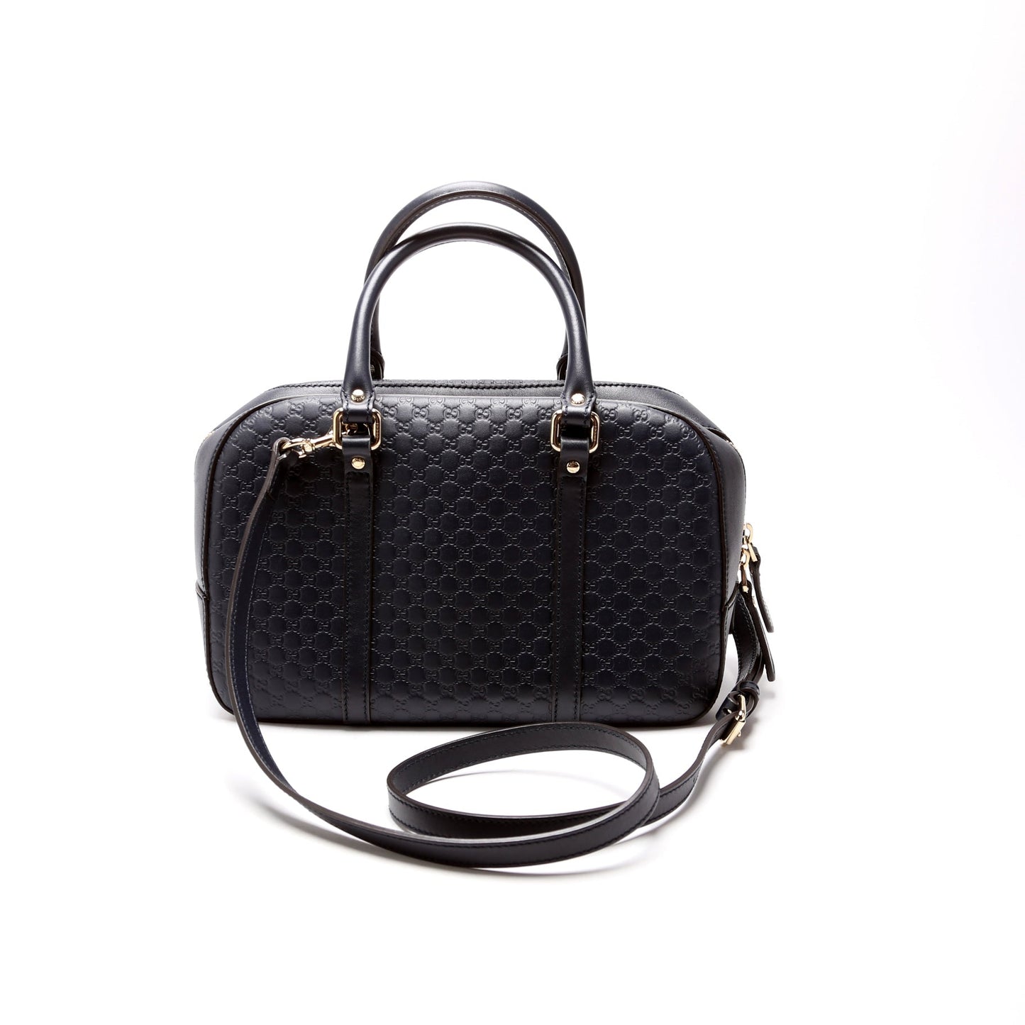 Gucci  Micro Guccissima Small Crossbody Navy