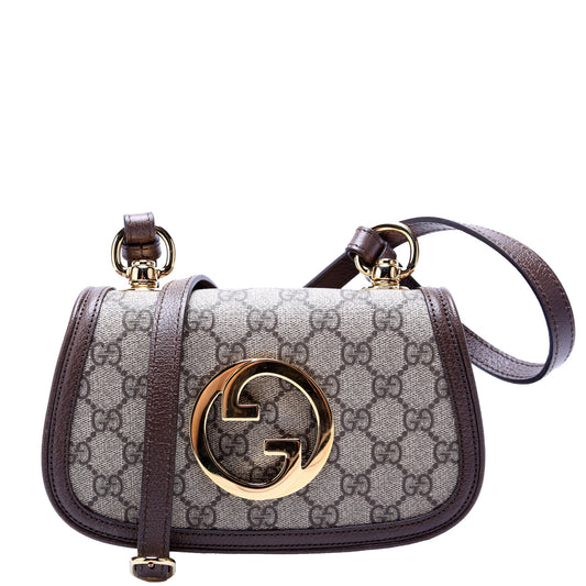 Gucci  Blondie Mini Shoulder Bag Brown