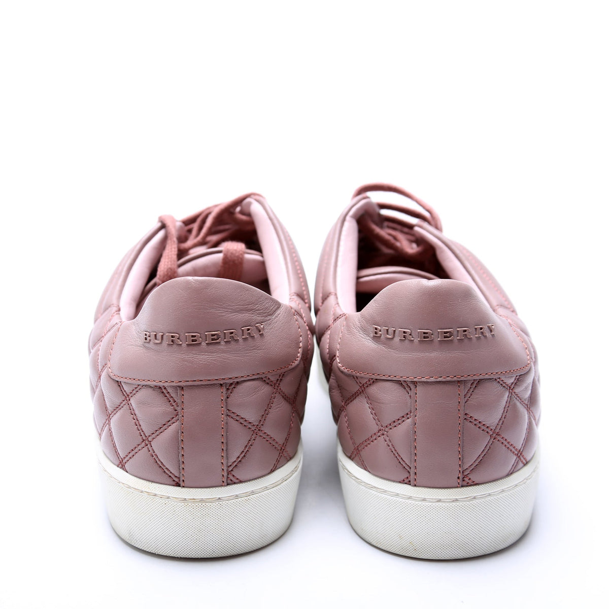 Westford Quilted Leather Low Top Sneakers Size 38 Purple