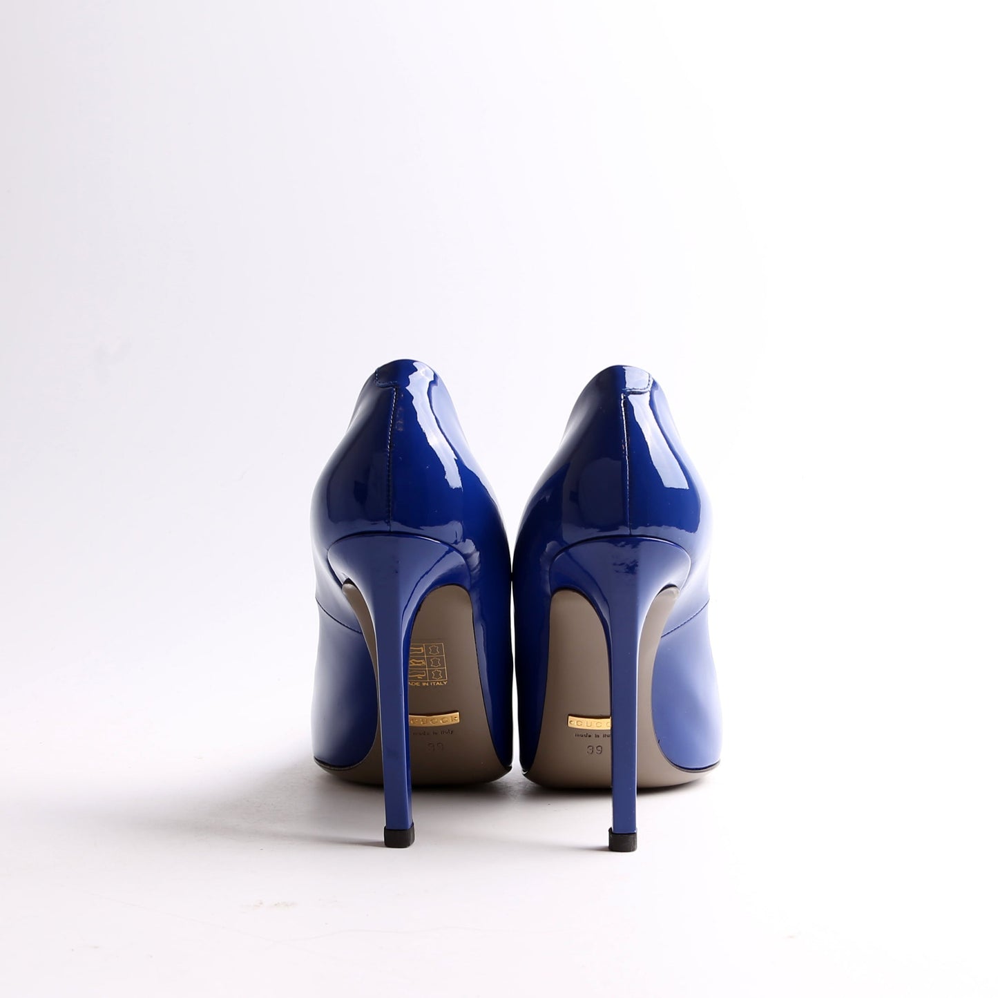 Gucci Patent Leather Pointed Toe Pumps Size