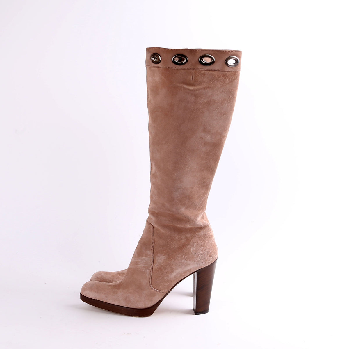 Knee High Suede Boots Size 38
