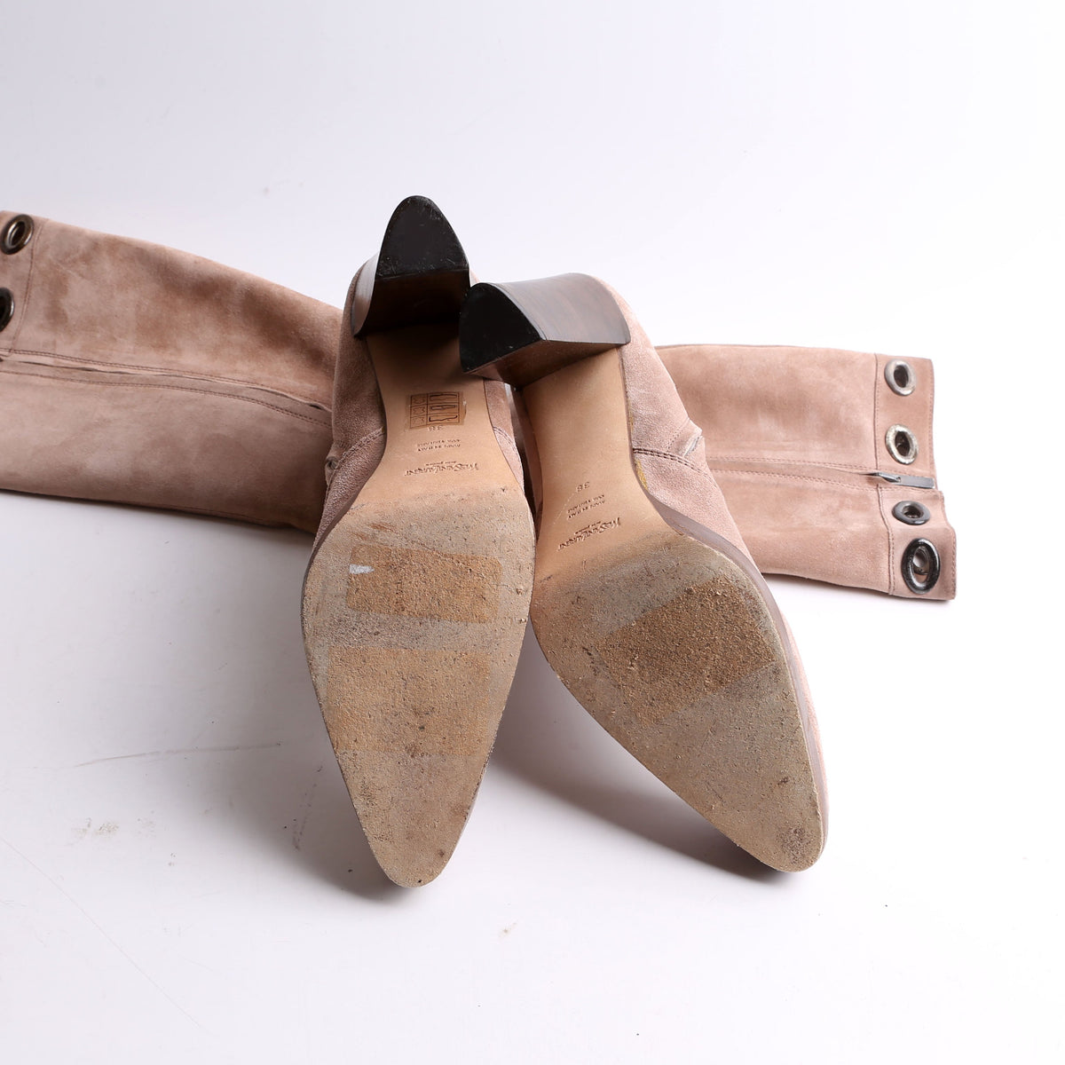 Knee High Suede Boots Size 38