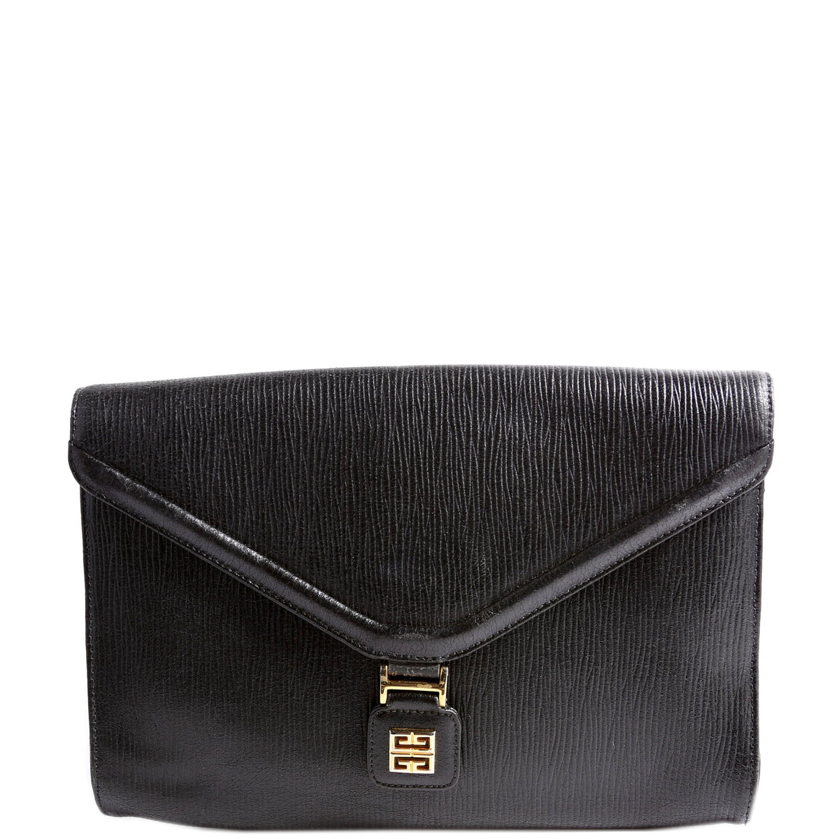 4G Vintage Clutch Black