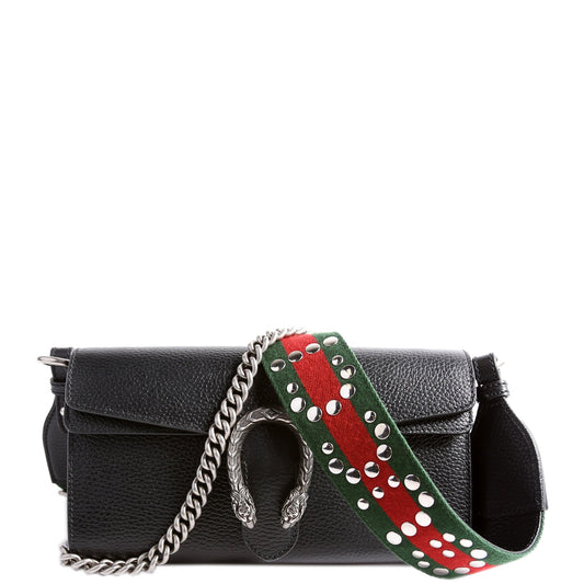 Gucci  Dionysus Leather East-West Small Shoulder Black