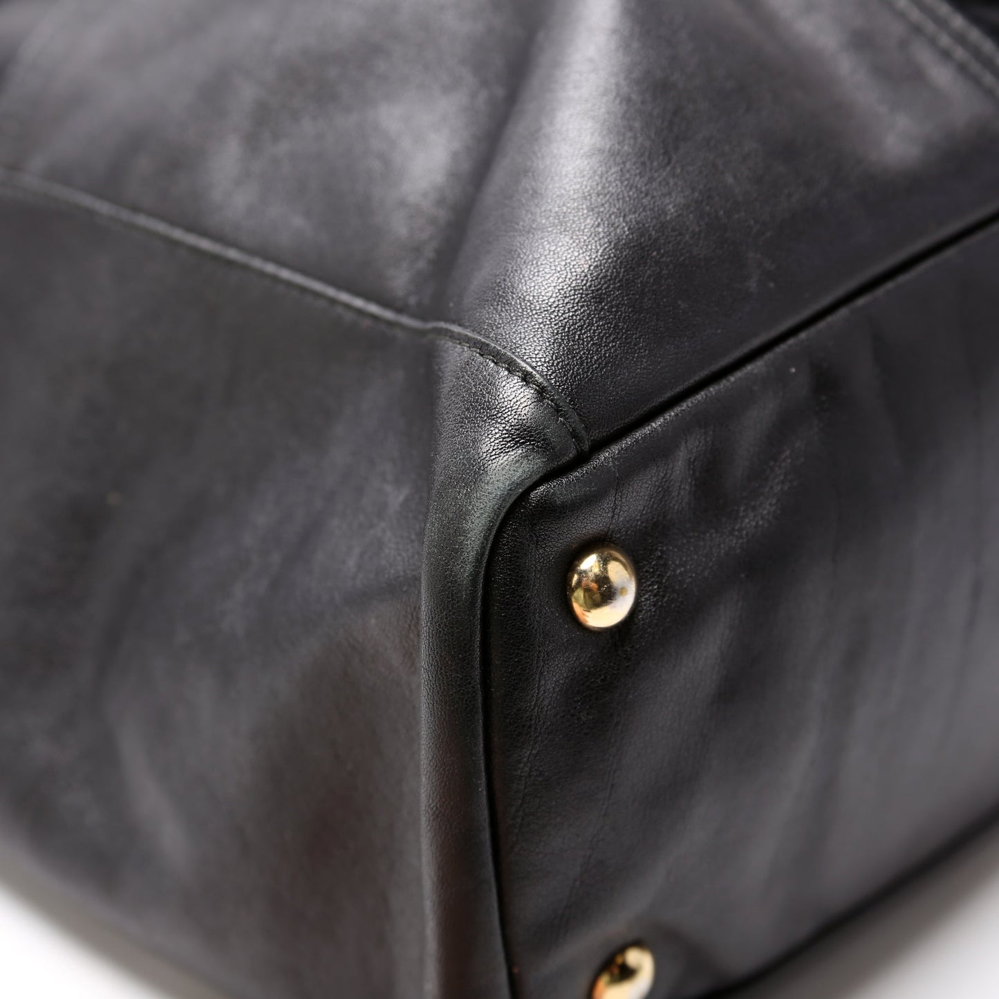 Lucky Chyc Tote Calfskin 257213 Black