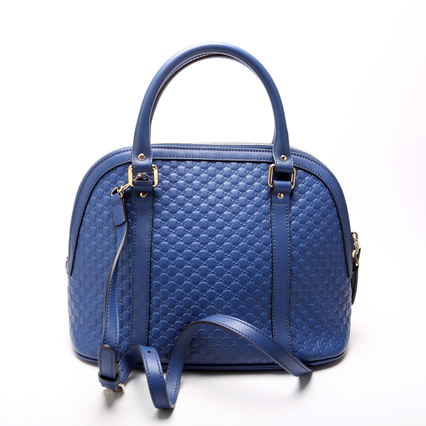 Gucci  Mini Dome Guccissima Blue
