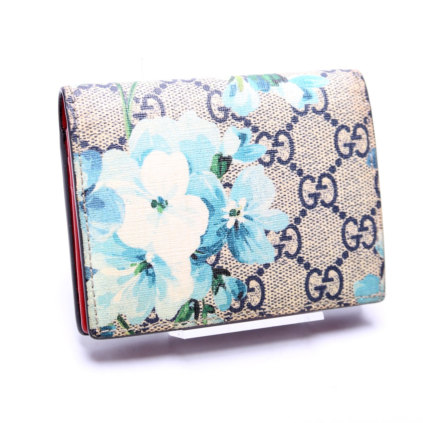 Gucci  Blooms Small Wallet Blue