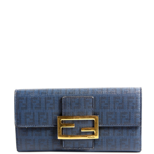 Zucca Long Wallet Navy