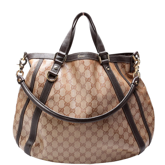 Gucci  GG Crystal Medium Abbey Convertible Tote