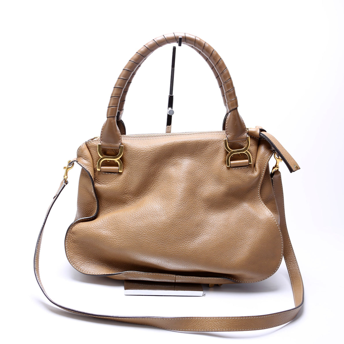 Marcie Satchel Medium 2Way Tan