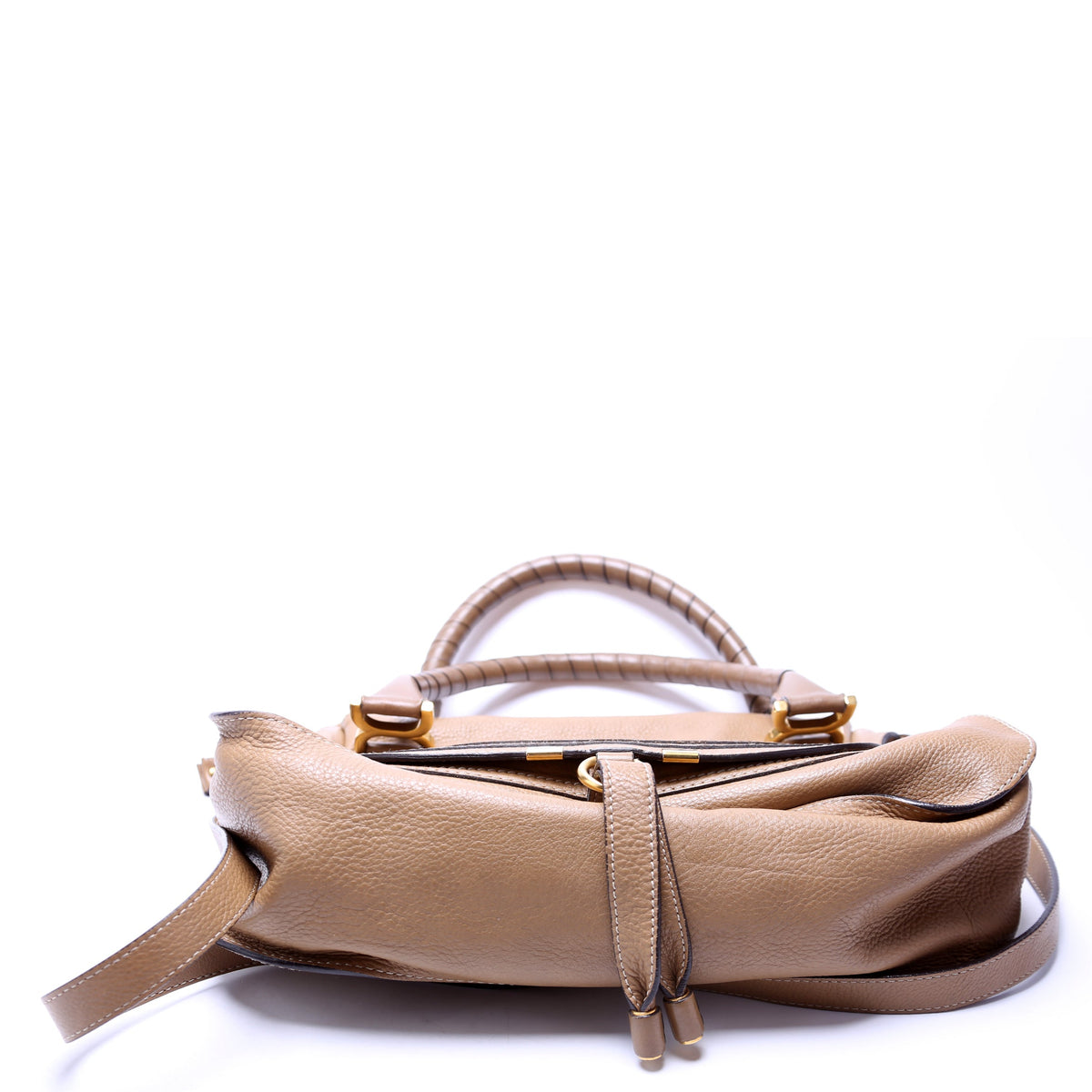 Marcie Satchel Medium 2Way Tan