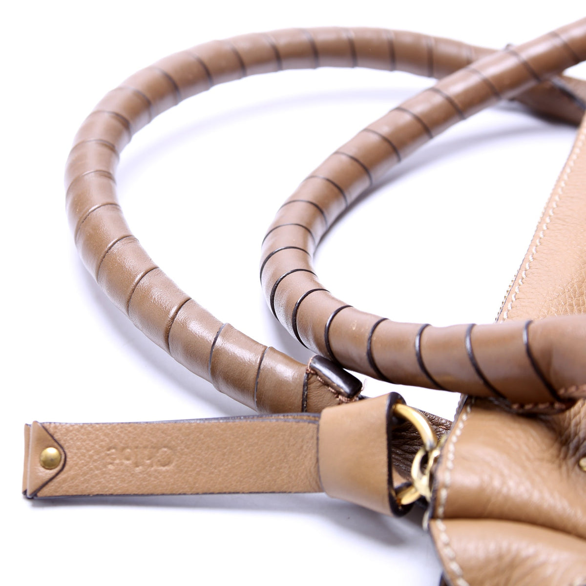 Marcie Satchel Medium 2Way Tan