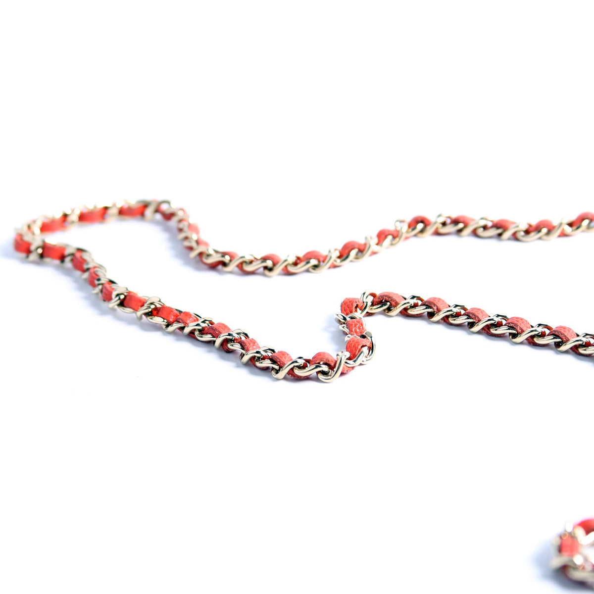 WOC Classic Quilted Caviar Orange