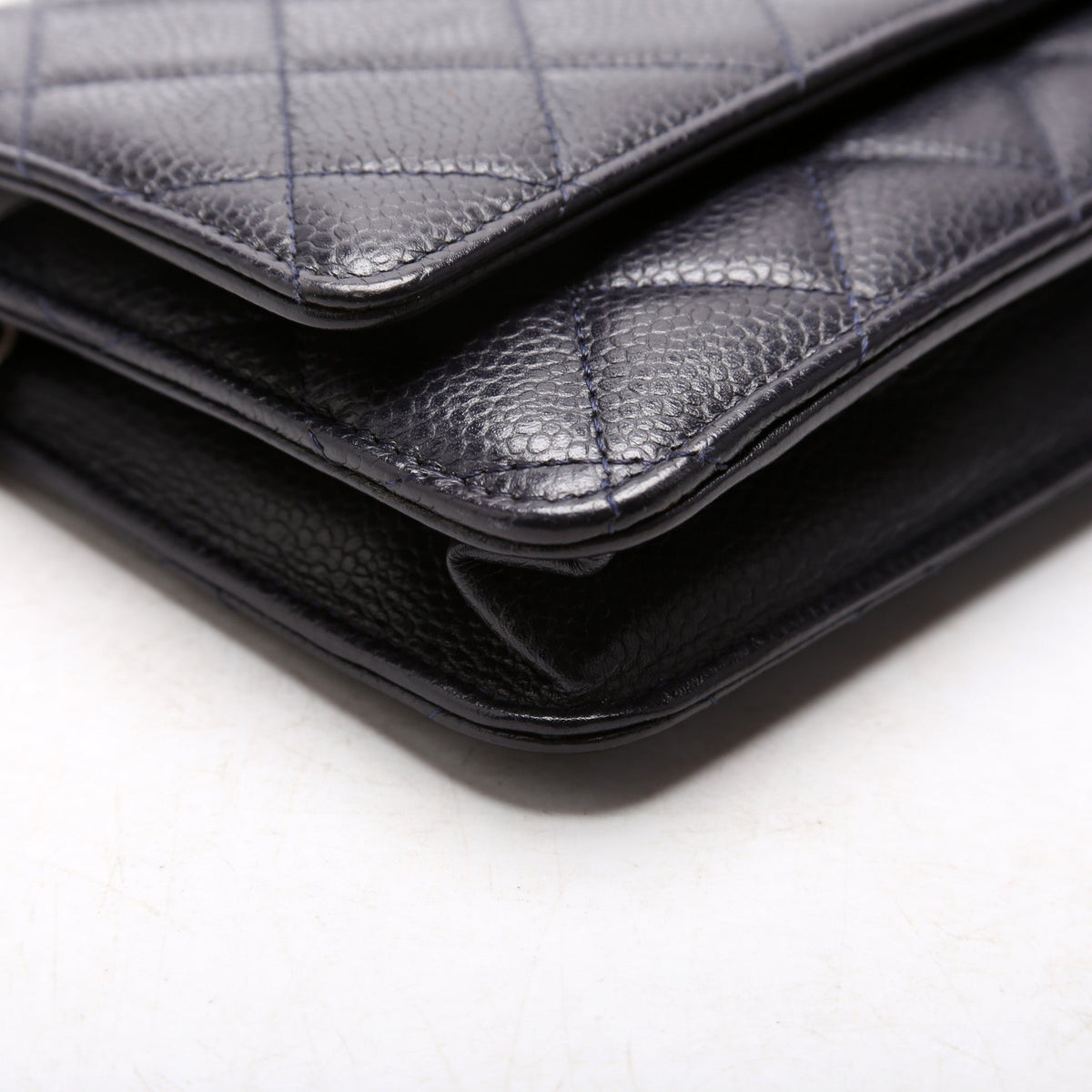 WOC Classic Quilted Caviar Navy